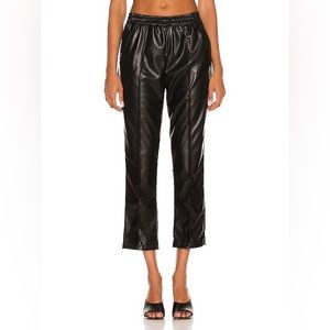 Jonathan Simkhai Tay Vegan Leather Joggers